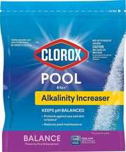 CLOROX Pool &amp; Spa Alkalinity Increaser Granules (5 lb Pouch) - £23.74 GBP