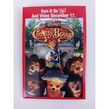 Disney&#39;s Country Bears VHS &amp; DVD Movie Promo Pin Button - £6.57 GBP