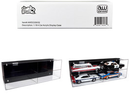 4 Car Acrylic Display Show Case for 1/18 Scale Models by Auto World - £93.96 GBP