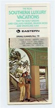 Eastern Air Lines Spring Summer Fall 1979 Southern Luxury Vacations Broc... - £17.17 GBP