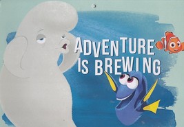 Finding Dory Nemo Disney&#39;s  Pixar Adventure is Brewing Art Wall Decor Sign NEW - £3.63 GBP