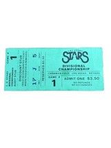 LAS VEGAS STARS Div. Championship Ticket Stub 1983 Pacific Coast League - $40.00
