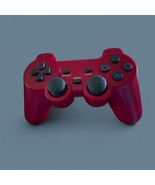 PlayStation 3 PS3 Wireless Video Game Controller Red Working Aftermarket - $18.69