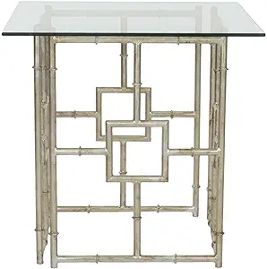 Safavieh Home Collection Dermot Silver Accent Table - £196.81 GBP