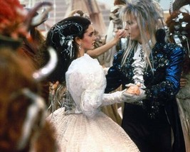 Labyrinth 1986 Jennifer Connelly dances with David Bowie 12x18 poster - £15.92 GBP