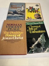 Norman Vincent Peale Lot 4 Books Positive Thinking Enthusiasm Confident Alive - £16.05 GBP