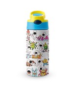 Mondxflaur Cartoon Steel Thermo Mug for Children&#39;s Water Cup 350ml - $27.42 CAD