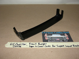 64 Cadillac Deville Front Bumper Center Bar Upper To Lower Impact Bar Bracket - $29.69