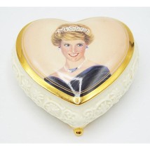 Princess Diana Music Box Wind Beneath My Wings Trinket Ardleigh Elliott - £18.89 GBP