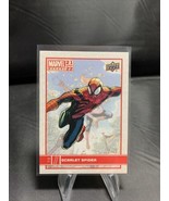 Scarlet Spider #73- 21/22 Upper Deck Marvel Annual Collector Card  - £1.47 GBP