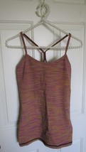 Lululemon Power Y Tank Luon Wee Are From Space Vintage Pink Size 6 racer... - £15.80 GBP