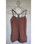 Lululemon Power Y Tank Luon Wee Are From Space Vintage Pink Size 6 racer... - £15.55 GBP