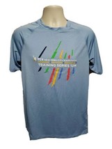 TCS New York City Marathon Training Series 12M Run Adult Medium Blue Jersey - $19.80