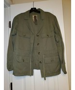  THEORY GALLEY ARMY BUTTON UP SHIRT SIZE MED W TAGS $315  - $184.43 CAD