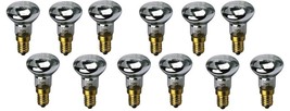 Set of 12, R39 E17 Replacement Light Bulb Motion Lamp 25W Reflector Type - $406.55 MXN
