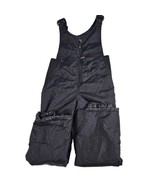 Rawik Youth Kids Medium Snow Bib Pants Black Insulated 7508a - £9.33 GBP