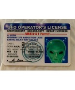 Alien A. Leon UFO Operator&#39;s License ID Card Roswell Area 51 Permit Las ... - $8.91