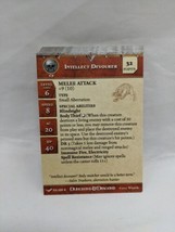 Lot Of (15) Dungeons And Dragons Unhallowed Miniatures Game Stat Cards - $32.07