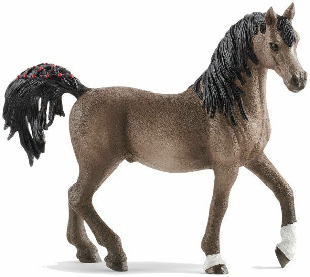 Z  Arabian Horse stallion 13907 strong Schleich Anywheres a Playground - $14.24