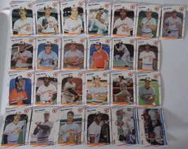1988 Fleer Baltimore Orioles Team Set Of 25 Baseball Cards - £2.36 GBP