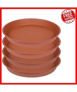 16” Round Plant Trays - Heavy Duty Plastic Saucers for Indoor and Outdoo... - $1,003.90 MXN