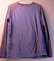 Union Bay navy Black long sleeve tee shirt Two Tone Size Medium Soft 1421 - £6.59 GBP