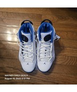 Nike Air Jordan 6 Rings White Marina Blue 322992-114 Men&#39;s Sz 10 - $2,218.49 MXN