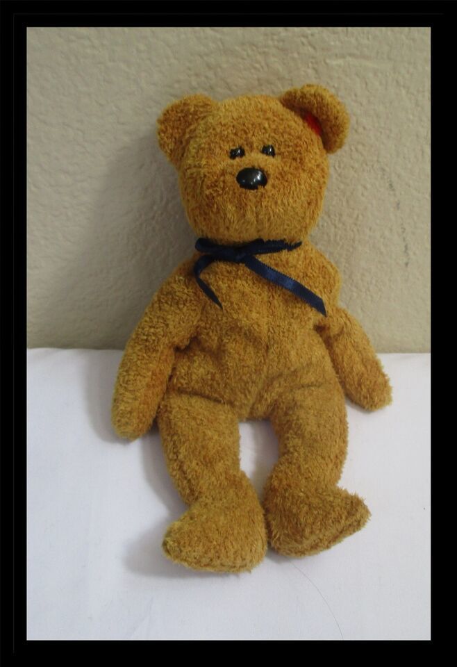 Ty Beanie Baby Fuzz The Bear NO TAG - $5.93