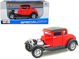 1929 Ford Model A Red 1/24 Diecast Car Maisto - £27.36 GBP