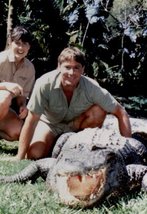 Steve Irwin with Crocodile 8x10 glossy Photo #E8362 - £7.65 GBP