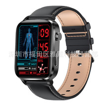 F100 Smart Watch Heart Rate Body Temperature Blood Oxygen Blood Pressure Monitor - £52.35 GBP