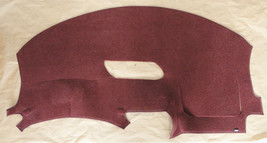 93-96 Firebird Trans Am Carpeted Interior Fabric Dash Mat Cover DARK RED... - $48.00