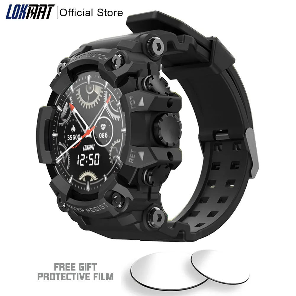 LOKMAT ATTACK Fitness Smartwatch Touchscreen Health Tracker - $71.99