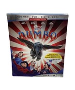 DUMBO Blu-ray + DVD + Digital Code Colin Farrell Michael Keaton Danny De... - £13.83 GBP