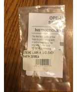 Instructions For String Loop .4 1/2, Each Part #2698EA - $16.72 CAD