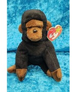 ⭐️ CONGO ⭐️  PVC 1996 TY Beanie Baby MONKEY - Tush and Tag Errors - $6.81 CAD