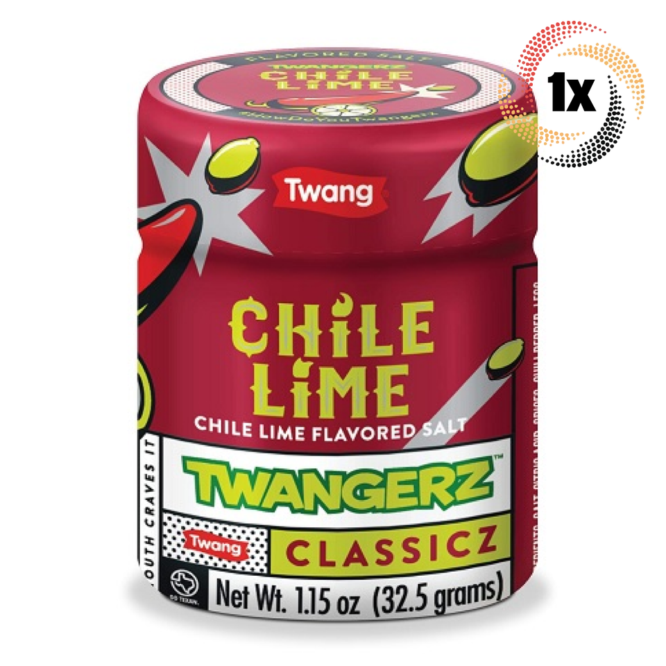 1x Shaker Twang Twangerz Classicz Chile Lime Flavored Salt Topping | 1.15oz - $9.22