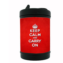 Keep Calm D9  Black Metal Car Ashtray / Mini Trashcan - $12.82