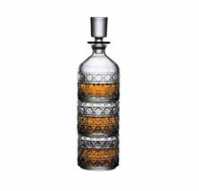 Hamvin Vintage Crystal Whiskey Decanter Set  Professional Glass Liquor ... - $109.00