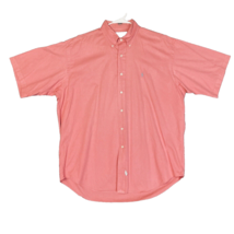 Ralph Lauren Button Down Shirt Adult Large L Casual Coral Outdoor Camp Mens 52” - £16.07 GBP