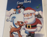 The Rudolph Frosty And Friends Sing Along VHS Tape Children’s Video Sealed - $2.48