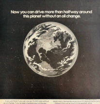 1977 Mobil Gas &amp; Oil Book Advertisement Vintage Gasoline Mileage DWF16 - $559.01 MXN