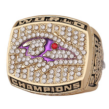 NFL Pittsburgh Steelers Super Bowl XL 2005 Steel Mold Men&#39;s CZ Ring - $664.52 MXN