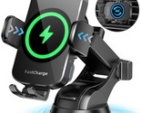 Wireless Car Charger, Fast Charging Phone Holder 3 In 1 Phone Mount Auto... - $55.99