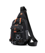 Men Shoulder Cross Body Chest Bag Sling Backpack Small Rucksack Knapsack... - $380.59 MXN