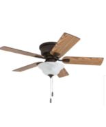 Seasons Quick Install 44&quot; Hugger Mount Callistoga Ceiling Fan, 5 Blades - $89.95