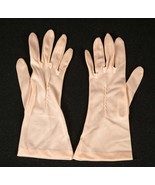 Vintage Pink Nylon Gloves, Size 6 - £11.97 GBP