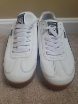 Puma Mens Roma Basic 353572-45 White Casual Shoes Sneakers Size 9.5 - £31.27 GBP