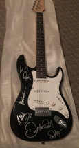 Van Halen w/ Roth &amp; Hagar Signed Autographed Guitar - £2,389.40 GBP
