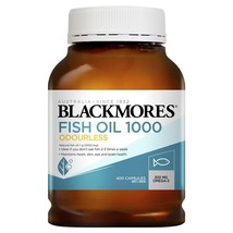 Blackmores Odourless Fish Oil 1000mg Omega-3 400 Capsules - $45.99